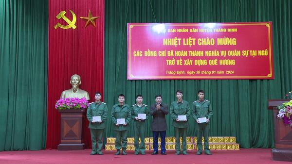 Tràng Định: Gặp mặt 115 quân nhân xuất ngũ trở về địa phương